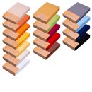 WASSERBETTEN + BOXSPRINGBETT LAKEN SPANNBETTLAKEN 180x200-200x220  +40cm mit 3% Elastan tabac-30